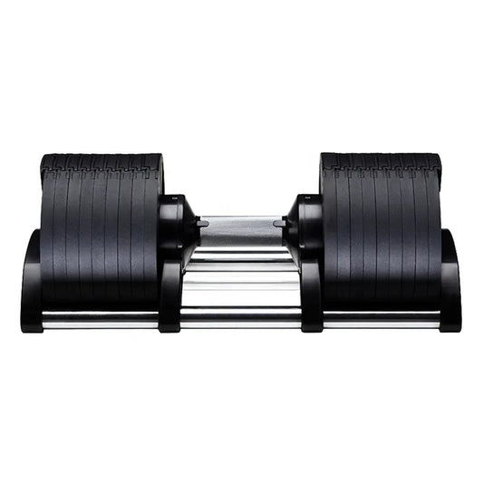 Adjustable Round Dumbbells | 24kg–45kg Single or Pair | Steel Core, Smooth Dial | Anti-Slip Grip for Home Gym | Optional Bench | Elite Strength Gear