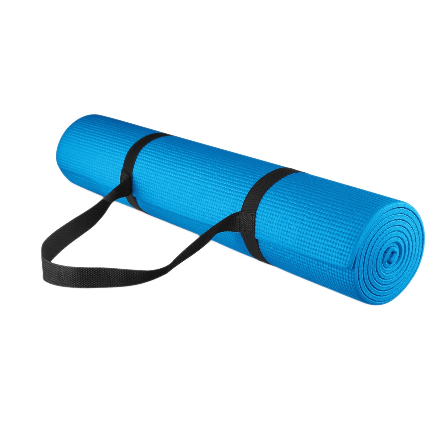 15mm Extra Thick NBR Foam Yoga Mat – Non‑Slip, Joint‑Protective, Eco‑Friendly Exercise & Pilates Mat with Carry Strap for Home Gym