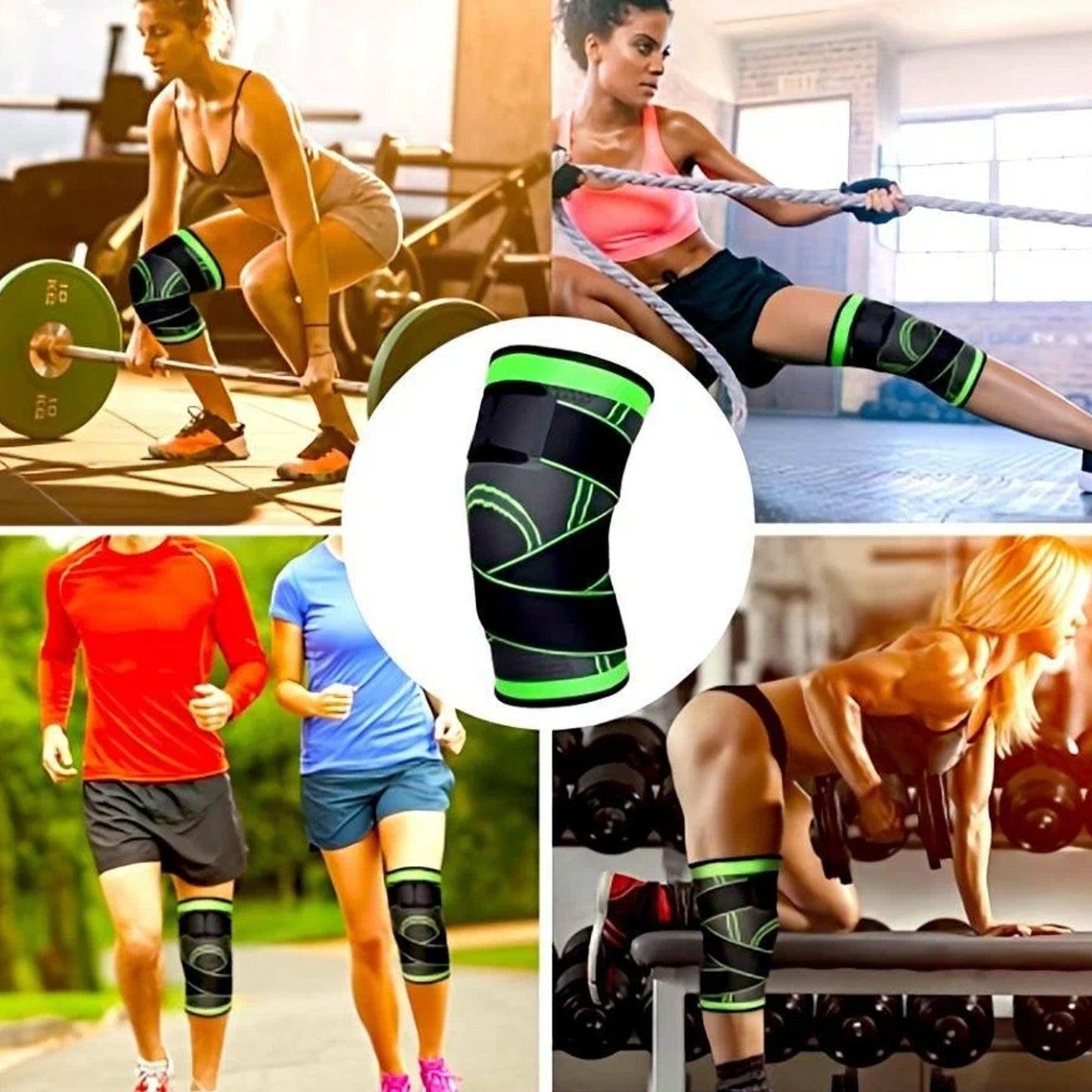Premium Adjustable Knee Support Brace – Designed for Maximum Stability, Targeted Compression & Breathable Comfort to Relieve Pain, Prevent Injuries, and Boost Mobility