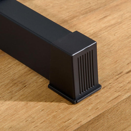 Heavy‑Duty Steel Dip Station Stand | Powder‑Coated Parallel Bars, Foam Handles | Triceps, Chest & Core Strength | Compact Home Gym