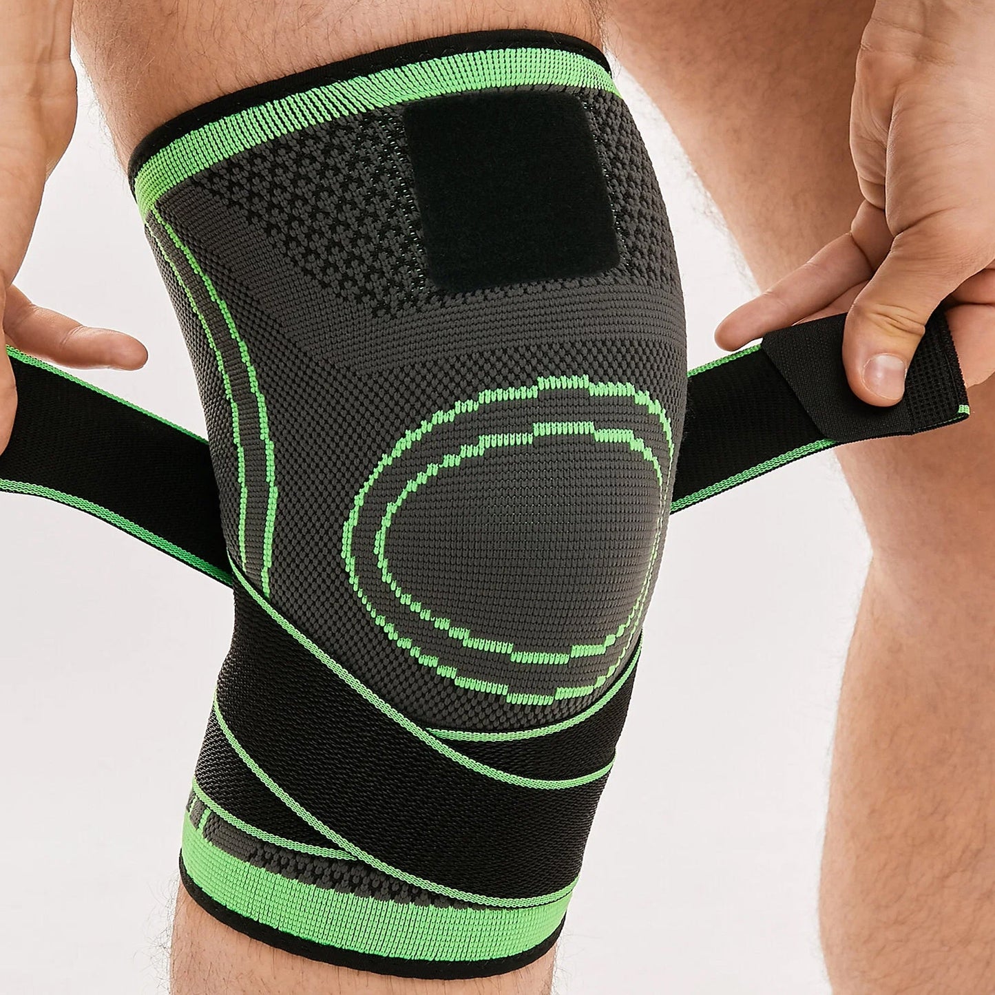 Premium Adjustable Knee Support Brace – Designed for Maximum Stability, Targeted Compression & Breathable Comfort to Relieve Pain, Prevent Injuries, and Boost Mobility