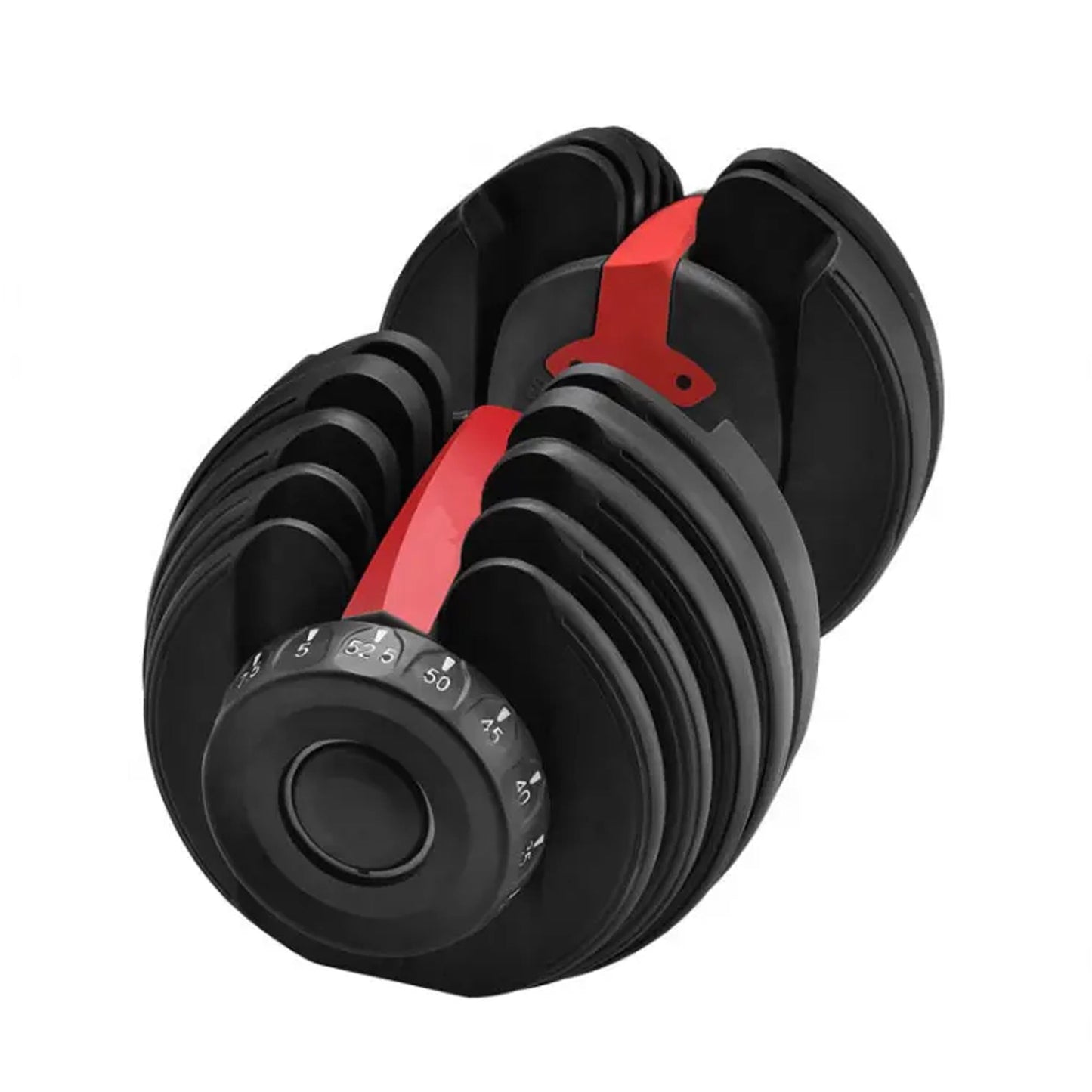 40kg (17-in-1) Adjustable Dumbbell with Smart Dial | Compact Adjustable Weight System for Home Gym | Heavy-Duty Strength Training | Optional Bench & Stand