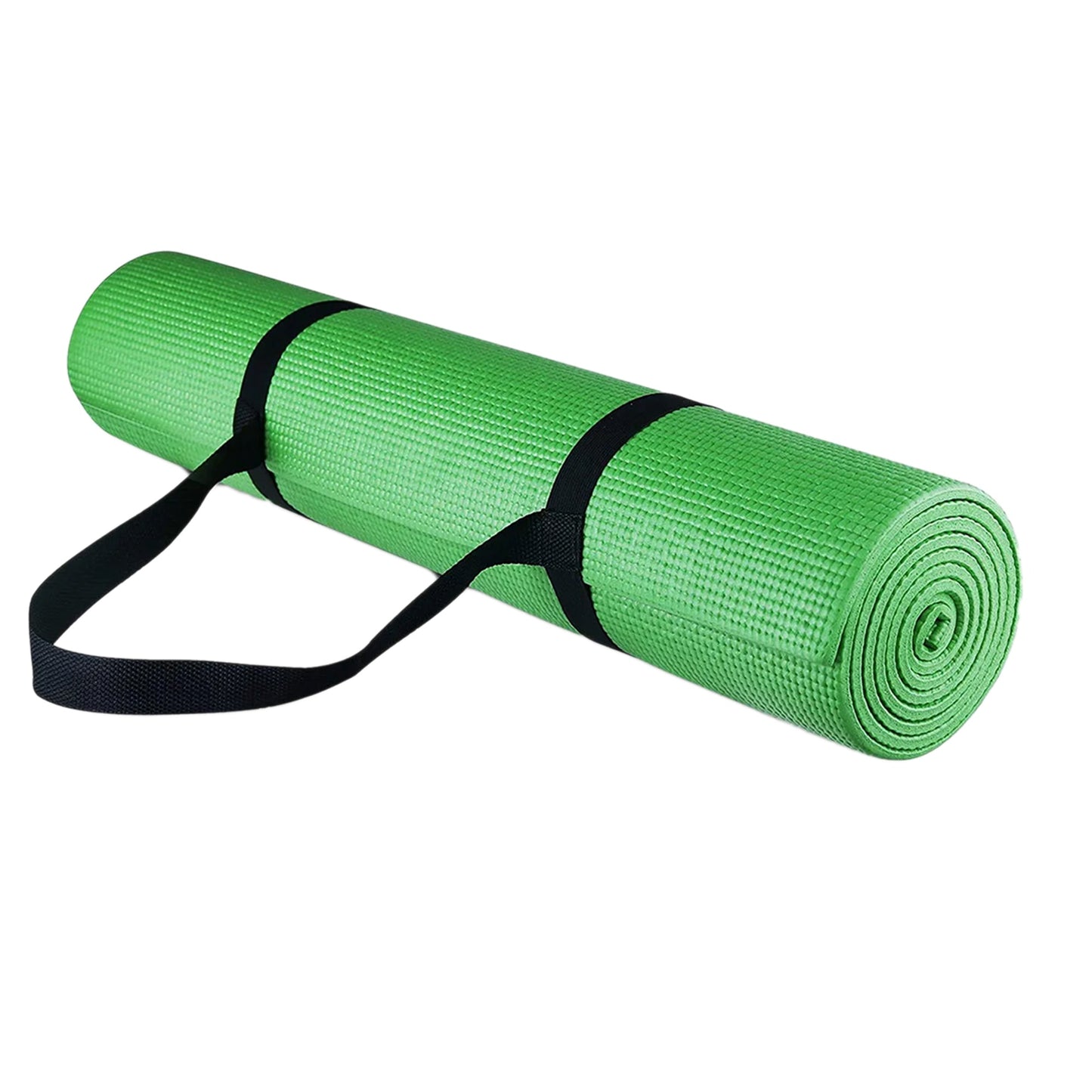 15mm Extra Thick NBR Foam Yoga Mat – Non‑Slip, Joint‑Protective, Eco‑Friendly Exercise & Pilates Mat with Carry Strap for Home Gym