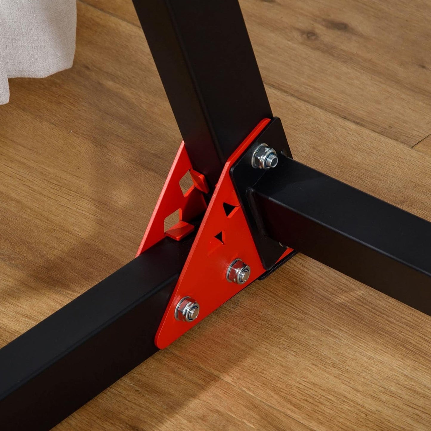 Heavy‑Duty Steel Dip Station Stand | Powder‑Coated Parallel Bars, Foam Handles | Triceps, Chest & Core Strength | Compact Home Gym