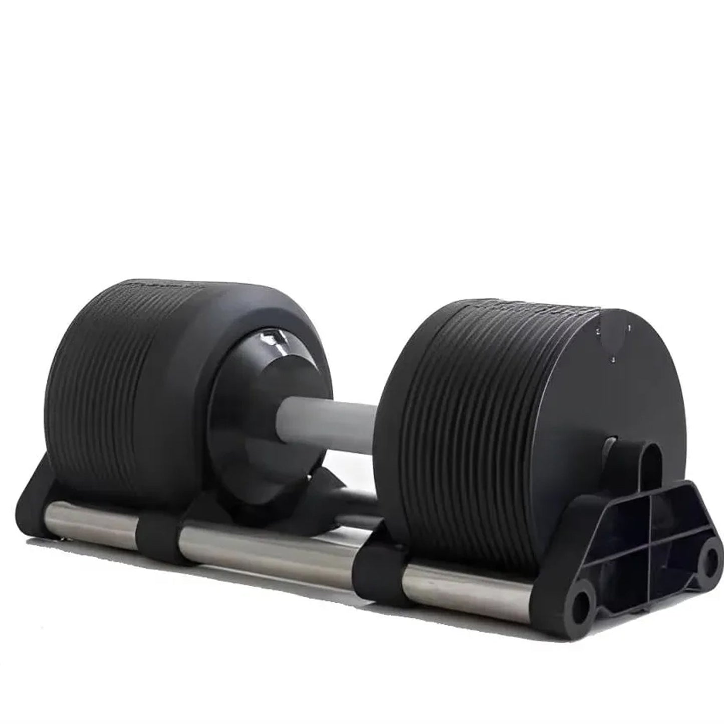 Adjustable Round Dumbbells | 24kg–45kg Single or Pair | Steel Core, Smooth Dial | Anti-Slip Grip for Home Gym | Optional Bench | Elite Strength Gear