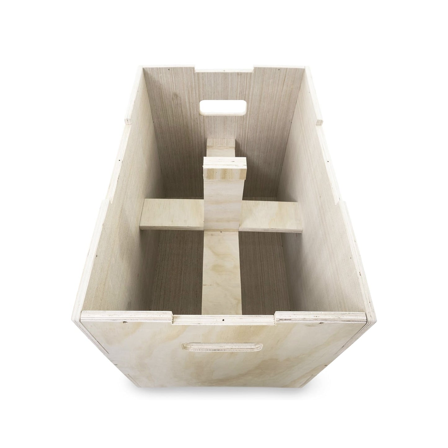 Multi Height 3-in-1 Wooden Plyo Jump Box, Anti‑Slip Texture, Plyometric Jump Box for Strength, Agility, and Home or Gym Training