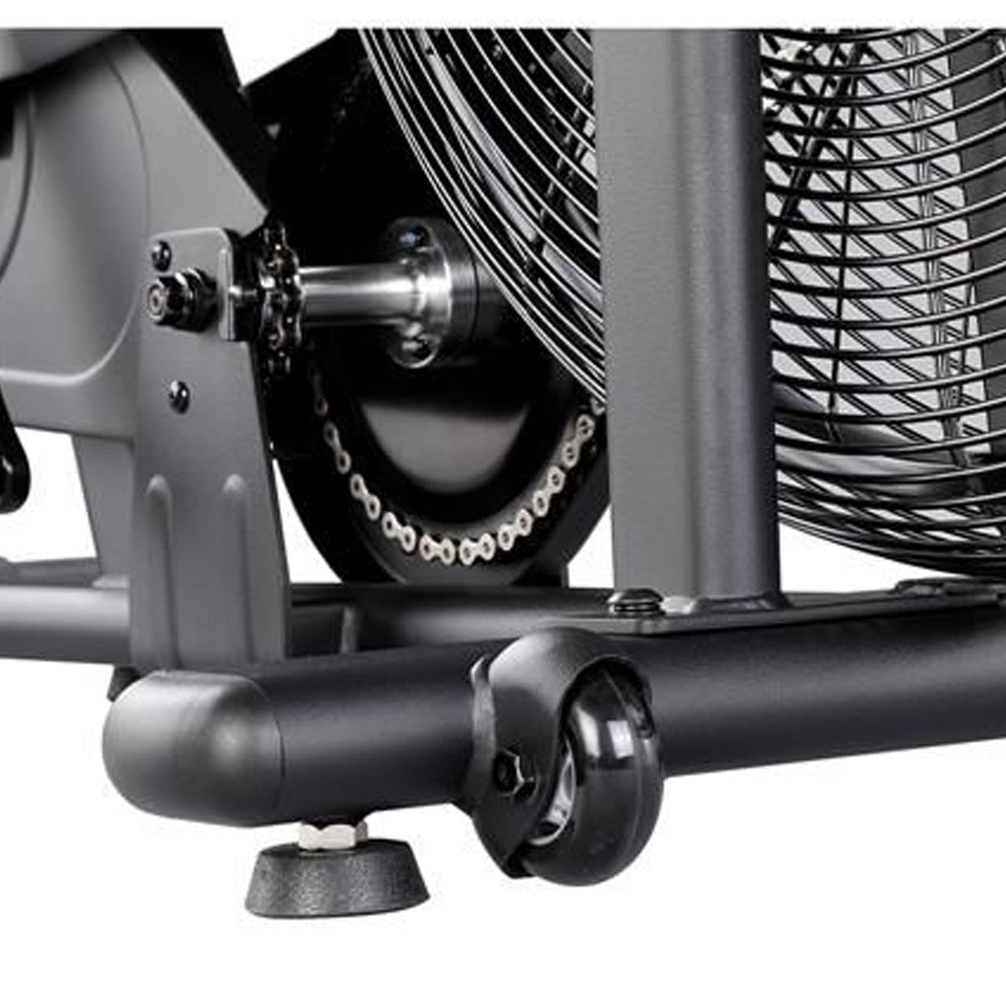 Heavy Duty Air Resistance Assault Bike – Steel Frame Fan Bike with LCD Display for Full‑Body HIIT & Endurance Training | Compact Home Gym Gear