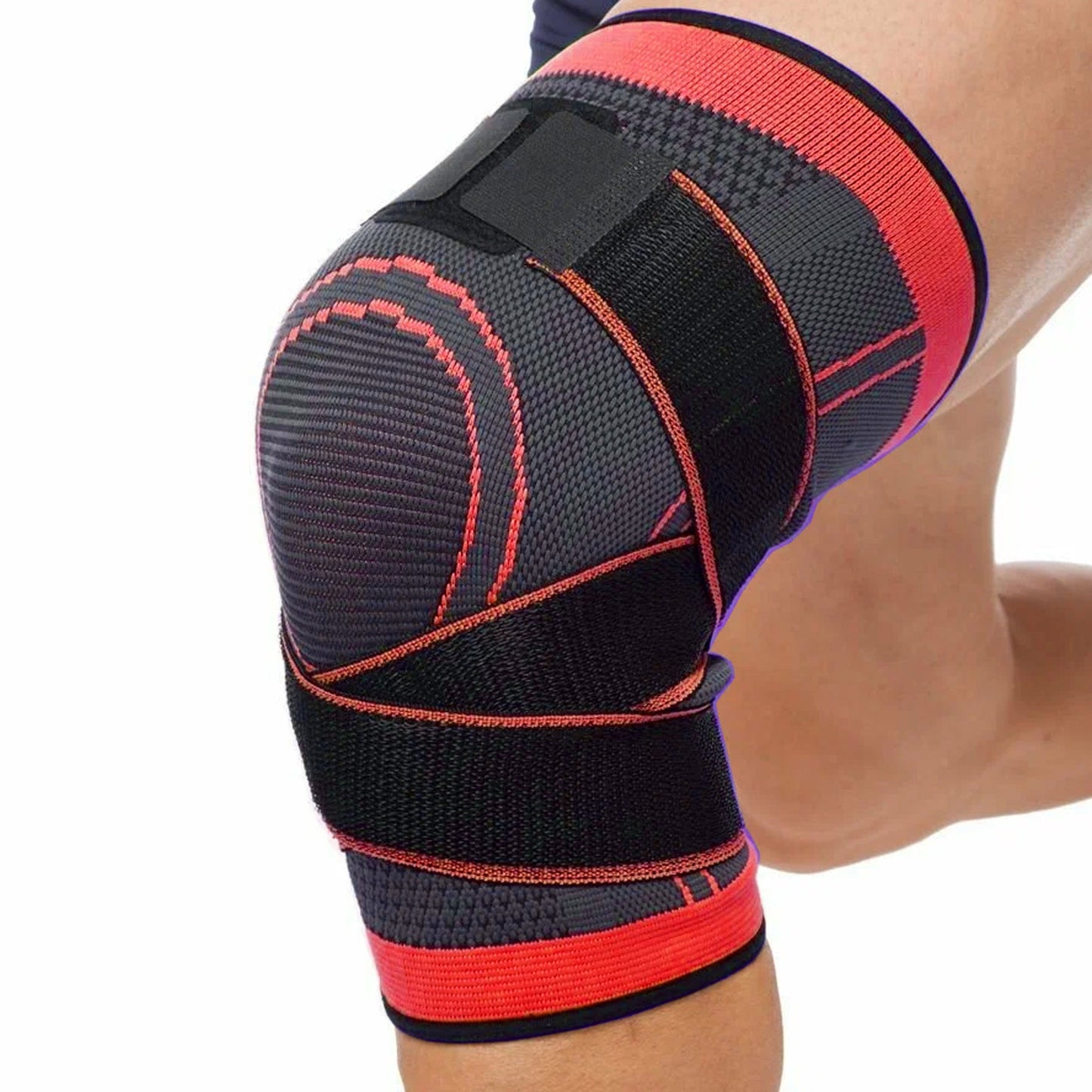 Premium Adjustable Knee Support Brace – Designed for Maximum Stability, Targeted Compression & Breathable Comfort to Relieve Pain, Prevent Injuries, and Boost Mobility