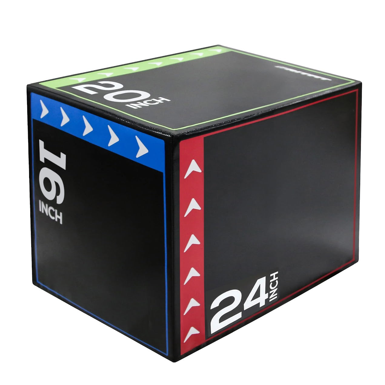 Soft 3‑in‑1 Plyometric Jump Box – Non Slip Foam, Multi Height Training, Sold Separately or as a Complete Set, Compact Home Gym Fitness