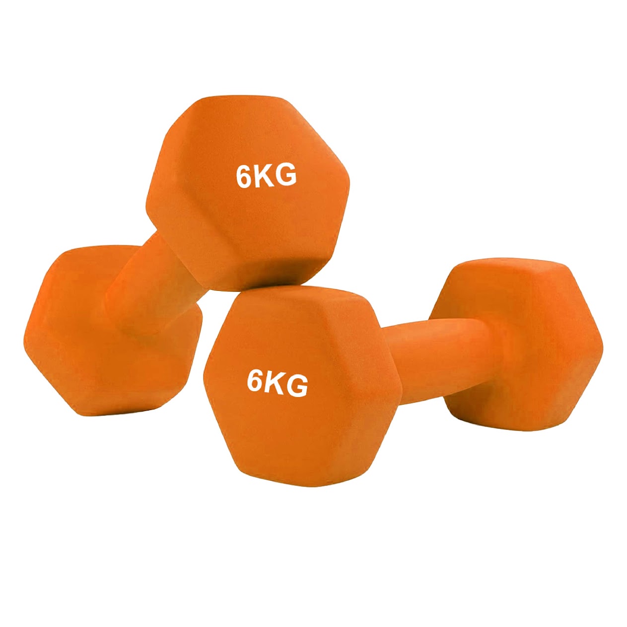 Neoprene Hex Dumbbells – Non-Slip Anti Roll Weights with Soft Grip | Available in Singles, Pairs & Full Sets | Ideal for Home Workouts & Gym Training