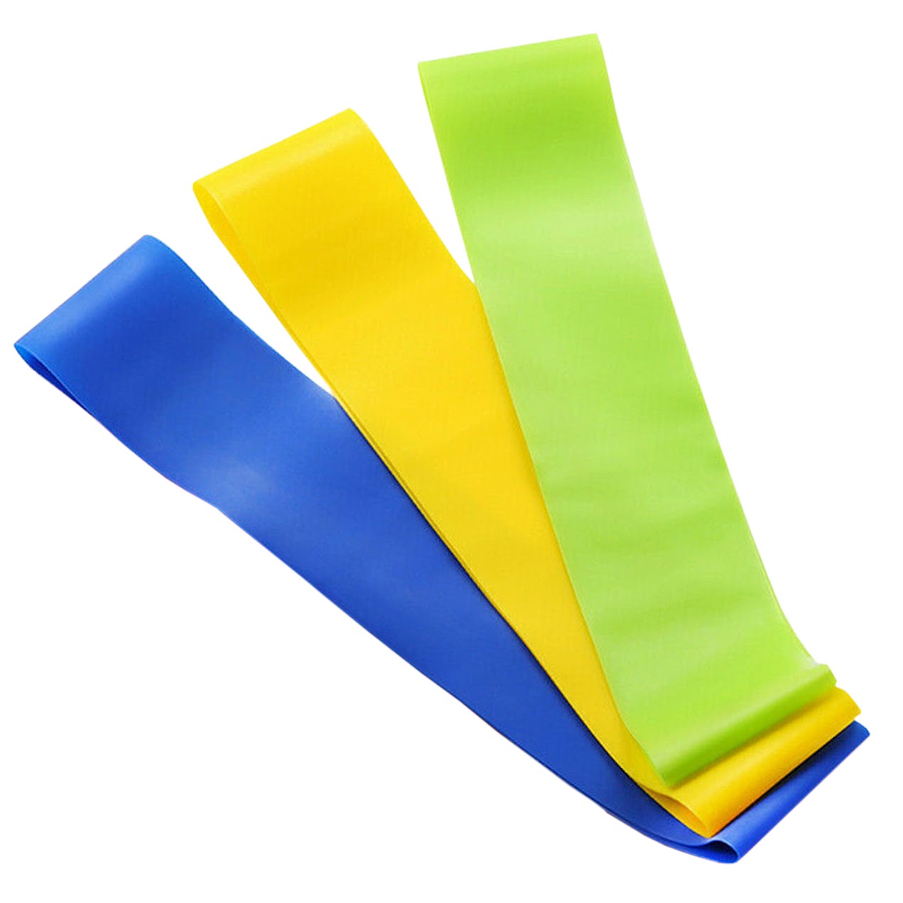 5‑Level Natural Latex Light Loop Resistance Band Set – Non‑Slip, Anti‑Roll, Portable for Home Fitness, Yoga & Strength