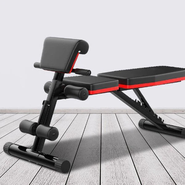 Heavy Duty Adjustable Weight Bench – Foldable Steel Frame, 7-Position Incline/Decline, 320 kg Capacity for Compact Home Gym Strength Training