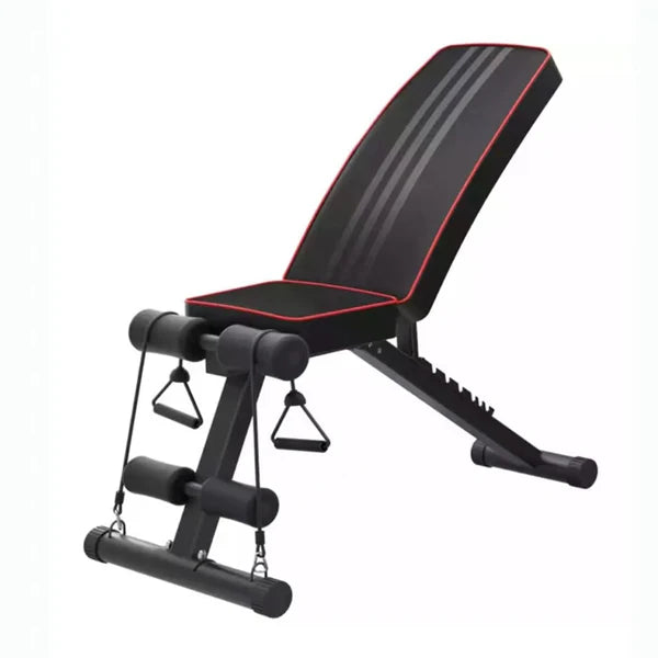 Heavy Duty Adjustable Weight Bench – Foldable Steel Frame, 7-Position Incline/Decline, 320 kg Capacity for Compact Home Gym Strength Training