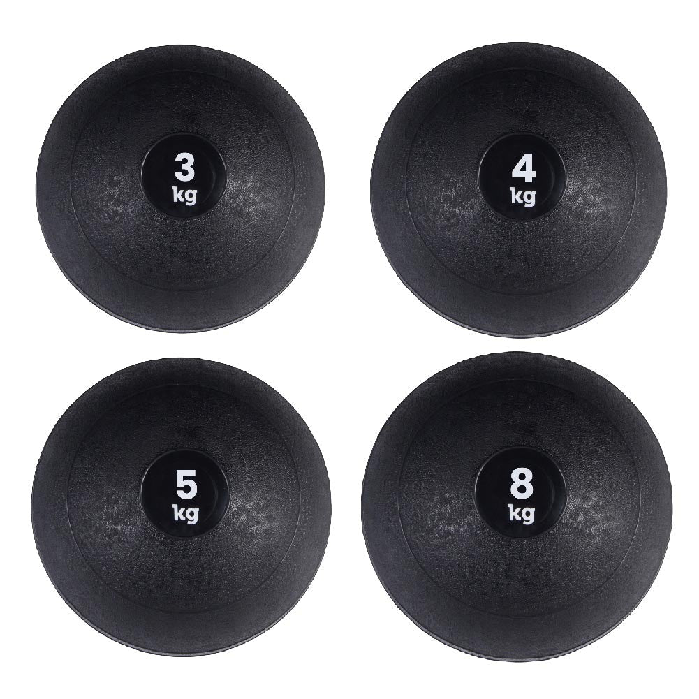 Heavy‑Duty No‑Bounce Slam Ball – Solid Rubber Weight, Anti‑Bounce Coating for Strength & Core Conditioning – Home Gym Fitness, 3–25 kg