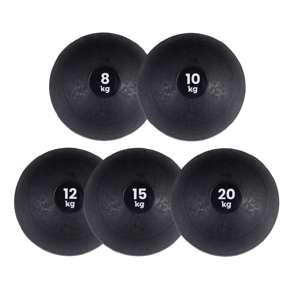 Heavy‑Duty No‑Bounce Slam Ball – Solid Rubber Weight, Anti‑Bounce Coating for Strength & Core Conditioning – Home Gym Fitness, 3–25 kg