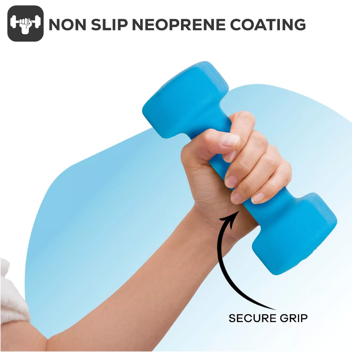 Neoprene Hex Dumbbells – Non-Slip Anti Roll Weights with Soft Grip | Available in Singles, Pairs & Full Sets | Ideal for Home Workouts & Gym Training