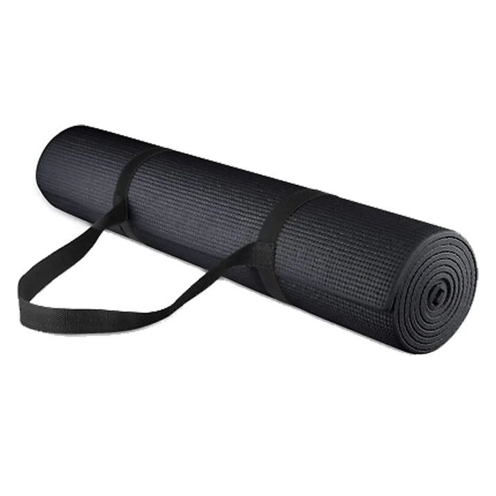 15mm Extra Thick NBR Foam Yoga Mat – Non‑Slip, Joint‑Protective, Eco‑Friendly Exercise & Pilates Mat with Carry Strap for Home Gym