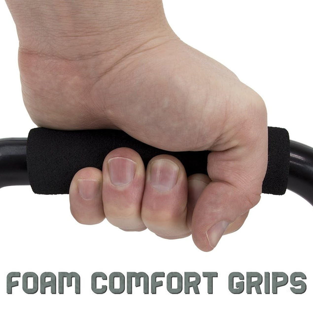 Heavy Duty Push Up Bars – Enhance Your Upper Body Workouts with Durable, Non-Slip Design to Build Chest, Shoulders & Strength, Improve Form, and Train Anywhere, Anytime!