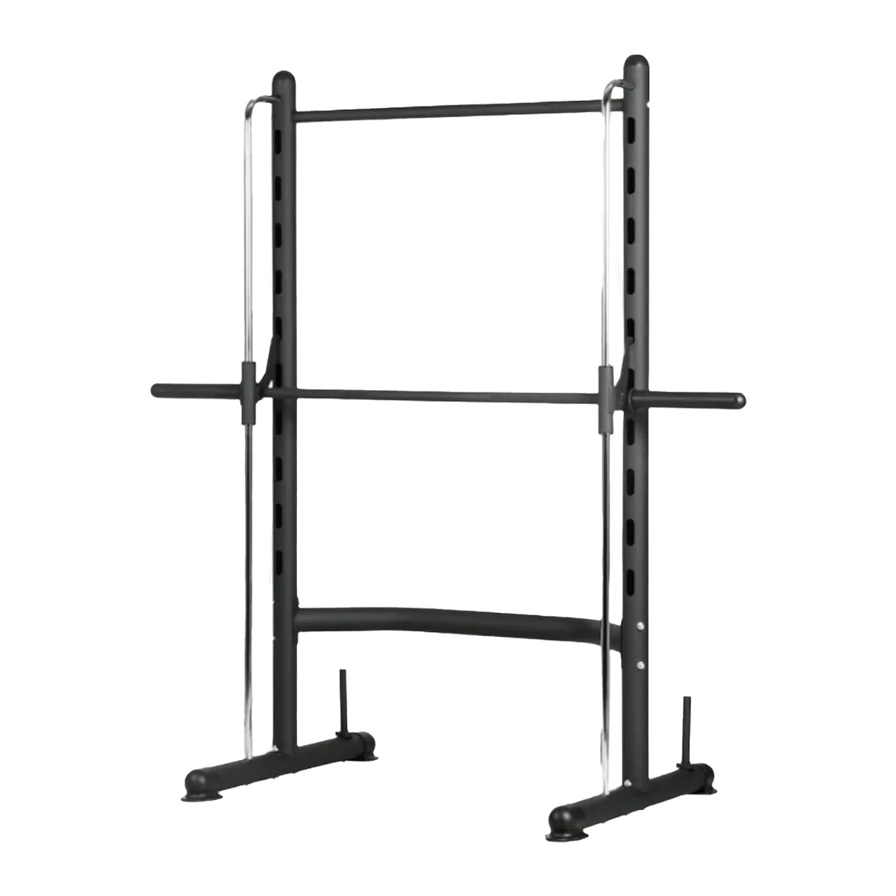 Multi-Functional Smith Machine Squat Rack with Pull-Up Bar – Full Body Strength Training Station for Home Gyms with Adjustable Bar and Heavy-Duty Steel Frame