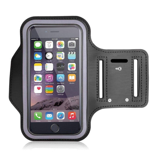 Waterproof Sports Armband Phone Holder with Reflective Strip – Secure, Sweat-Resistant Fit for Running, Gym, Cycling & Outdoor Workouts (Fits up to 7.0")