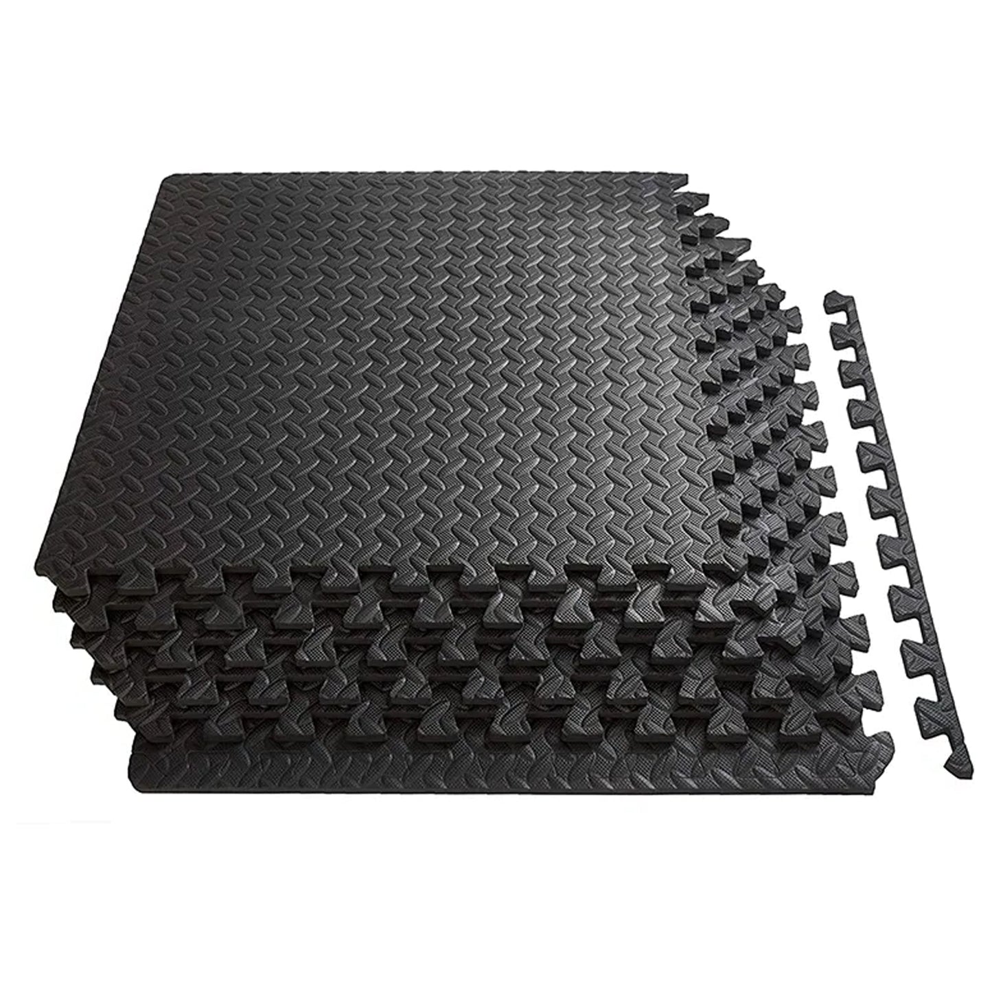 Heavy Duty 10mm Interlocking EVA Foam Puzzle Mats – Shock Absorbing, Non Slip Gym Flooring for Home Workouts, Studios, Garages & Play Areas
