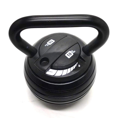 7-in-1 Adjustable Kettlebell Weight Set, 3.4kg–18kg – Heavy-Duty Quick Lock Kettle Bell for Full Body Strength & Fat Loss – Home Gym Fitness Equipment