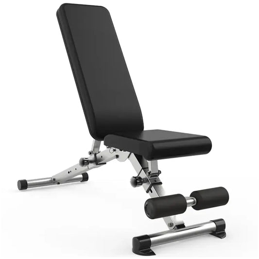All-in-One Weight Bench with Dip Station & Barbell Rack – Adjustable Strength Training Bench for Home Gym, Core Workouts & Weightlifting | 500kg Capacity