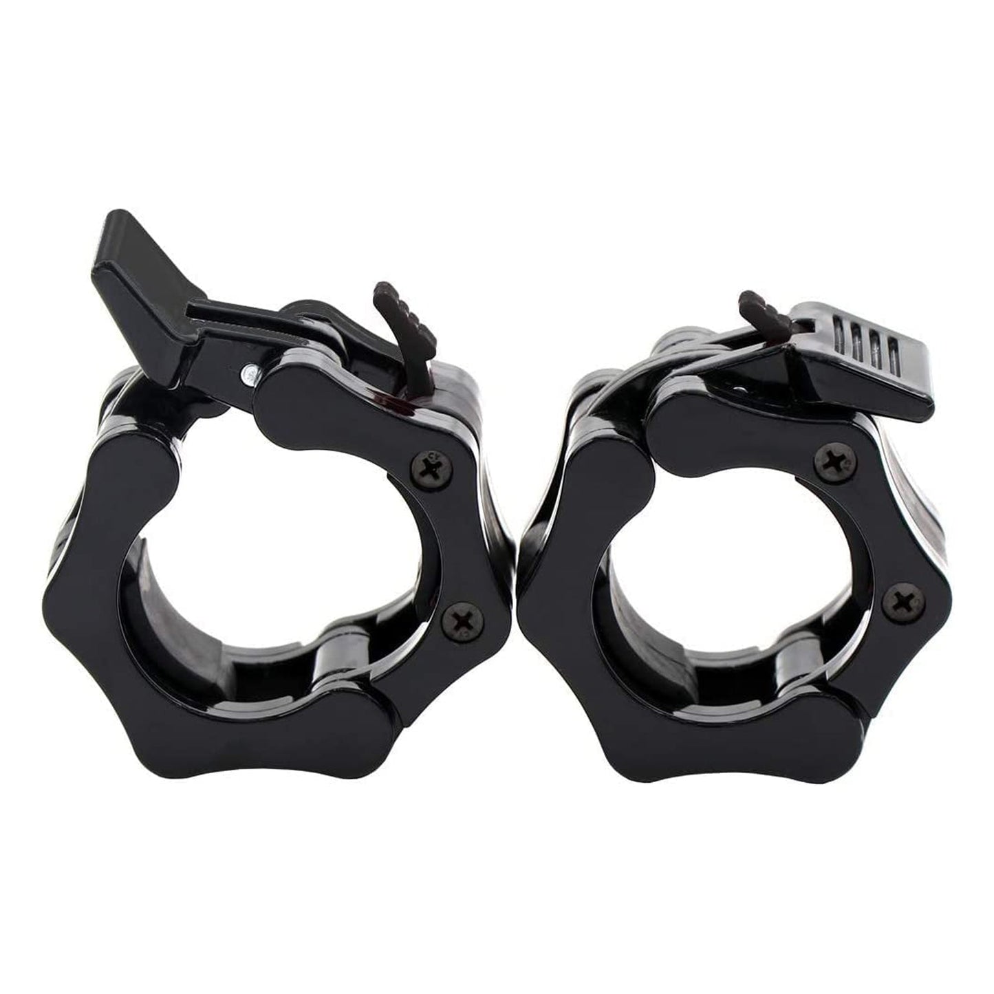 Secure & Durable Olympic Barbell Clips – Quick Lock 2-Inch Bar Collars for Safe Lifting, Heavy Duty ABS, Pro-Grade, Portable, Ideal for All Strength Training