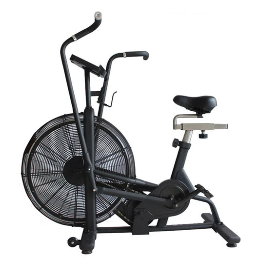 Heavy Duty Air Resistance Assault Bike – Steel Frame Fan Bike with LCD Display for Full‑Body HIIT & Endurance Training | Compact Home Gym Gear
