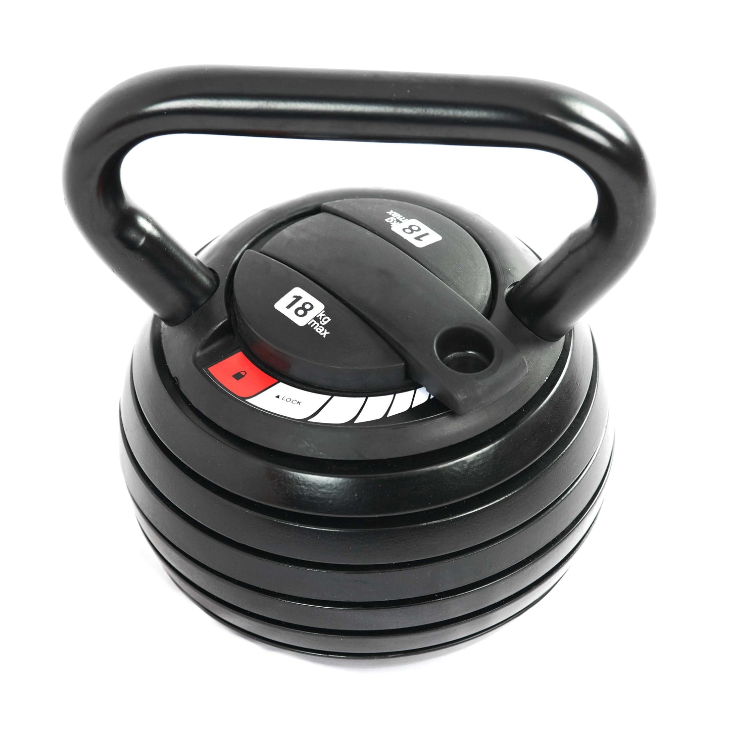 7-in-1 Adjustable Kettlebell Weight Set, 3.4kg–18kg – Heavy-Duty Quick Lock Kettle Bell for Full Body Strength & Fat Loss – Home Gym Fitness Equipment