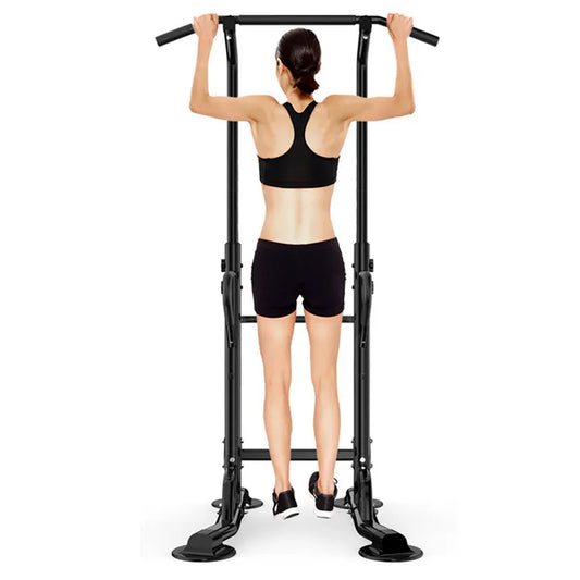 All-in-One Power Tower for Home Workouts – Multi-Use Pull-Up & Dip Station for Full-Body Strength Training, Core Work, and Upper Body Conditioning
