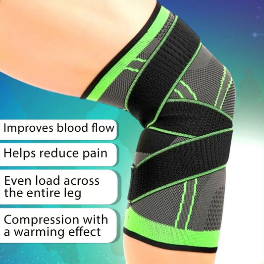 Premium Adjustable Knee Support Brace – Designed for Maximum Stability, Targeted Compression & Breathable Comfort to Relieve Pain, Prevent Injuries, and Boost Mobility