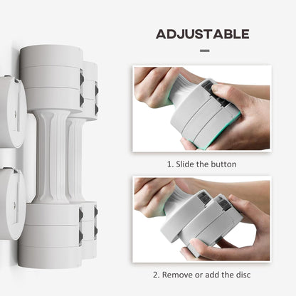 3 Increment Adjustable Dumbbells – Compact, space-saving weights with quick adjustments for all fitness levels. Ideal for full-body workouts at home.