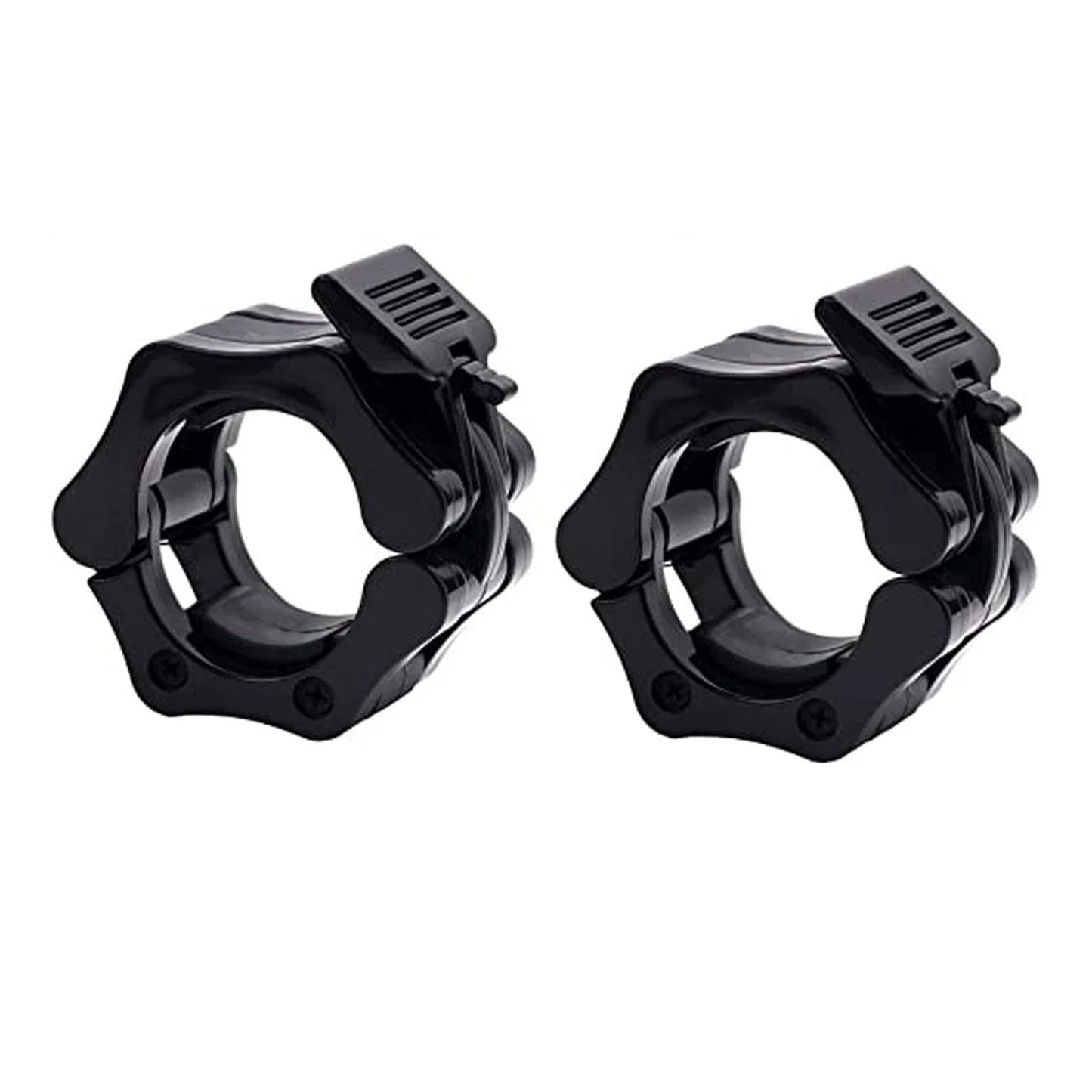 Secure & Durable Olympic Barbell Clips – Quick Lock 2-Inch Bar Collars for Safe Lifting, Heavy Duty ABS, Pro-Grade, Portable, Ideal for All Strength Training