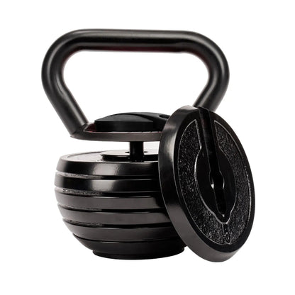 7-in-1 Adjustable Kettlebell Weight Set, 3.4kg–18kg – Heavy-Duty Quick Lock Kettle Bell for Full Body Strength & Fat Loss – Home Gym Fitness Equipment
