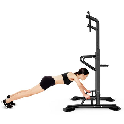 All-in-One Power Tower for Home Workouts – Multi-Use Pull-Up & Dip Station for Full-Body Strength Training, Core Work, and Upper Body Conditioning