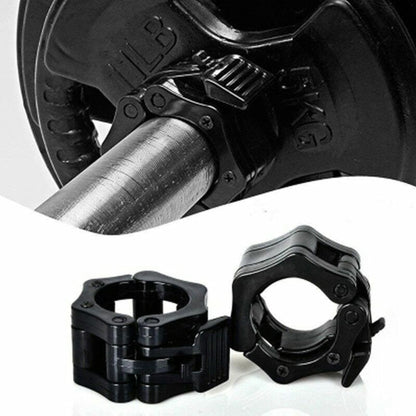 Secure & Durable Olympic Barbell Clips – Quick Lock 2-Inch Bar Collars for Safe Lifting, Heavy Duty ABS, Pro-Grade, Portable, Ideal for All Strength Training