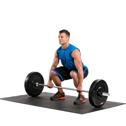 Premium Olympic Barbell 2” for Powerlifting & Strength Training –  4ft to 7ft Lengths, Smooth Sleeve Rotation, Includes Spring Collars, Home & Gym Compatible