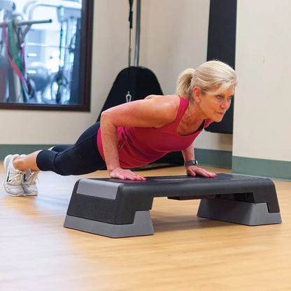 Elevate Your Cardio with Adjustable Aerobic Step Platform – Perfect for Home Workouts, Yoga, Strength Training & Gym-Style Fitness Routines