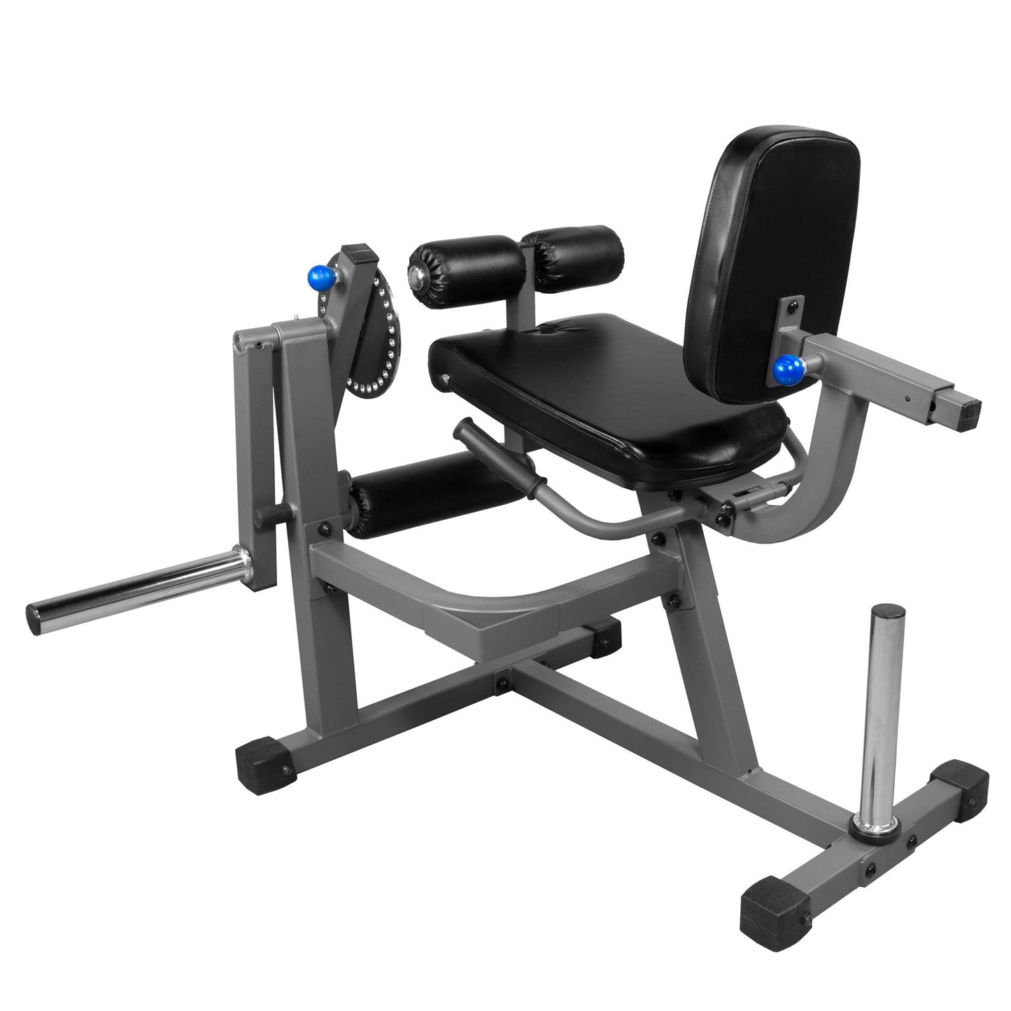 Adjustable Seated Leg Extension & Curl Machine – Heavy-Duty Steel Frame for Quad & Hamstring Workouts | Compact Strength Trainer for Home Gym (Optional Weights)