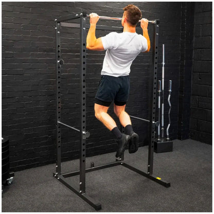 G100 Heavy Duty Power Rack | Adjustable Squat Cage with Pull Up Bar | Full-Body Strength Training Station for Home Gym Workouts – Durable & Versatile Design
