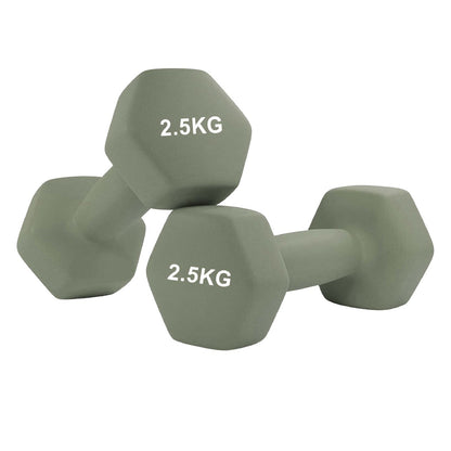 Neoprene Hex Dumbbells – Non-Slip Anti Roll Weights with Soft Grip | Available in Singles, Pairs & Full Sets | Ideal for Home Workouts & Gym Training