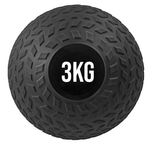 Heavy Duty (3KG–25KG) Treaded Slam Balls for Explosive Power & Core Training | No-Bounce Rubber Weights for Strength & HIIT | Sold Separately or in Sets for All Fitness Levels