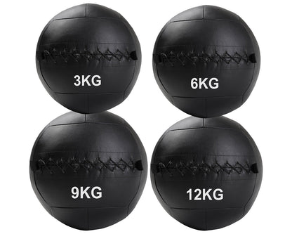High Quality Wall Balls for Full Body Conditioning | Multiple Weights (3kg–12kg) | Durable, No-Bounce Design | Ideal for Home Gyms, CrossFit & Strength Training