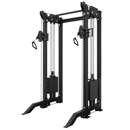 Multi Exercise Cable Rack for Squat, Press, Row & Pulldown Training