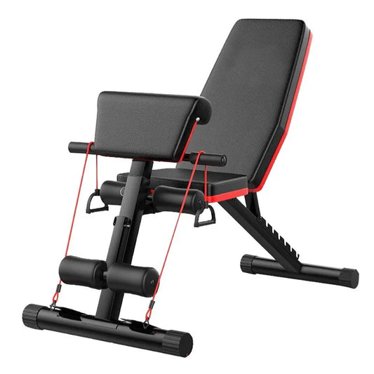 Heavy Duty Adjustable Weight Bench –  Foldable Steel Frame, 7-Position Incline/Decline, 320 kg Capacity for Compact Home Gym Strength Training