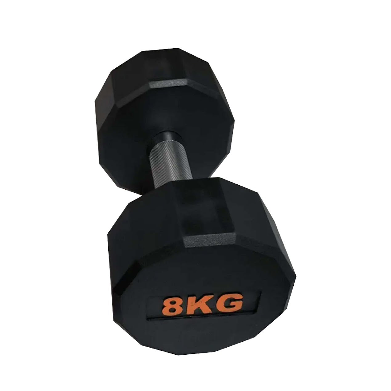 Round Hex Dumbbells with Anti-Roll Design – Rubber Coated Weights for Safe, Quiet Workouts with Ergonomic Grip | Available in Singles, Pairs & Full Sets