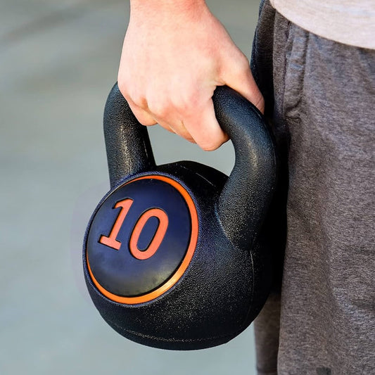 Total Body Kettlebell Kit – 3 Piece Set for Full Range Strength, Cardio & Conditioning | Ergonomic Weights for Home & Gym Workouts | Durable & Balanced Design