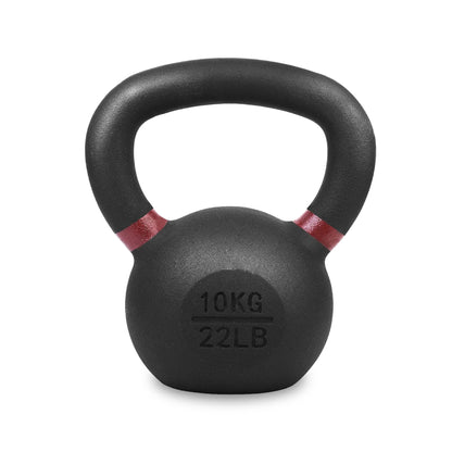 Heavy Duty Cast Iron Kettlebells – Durable Black Finish, Ergonomic Handle Strength Training Weights for Home Gym