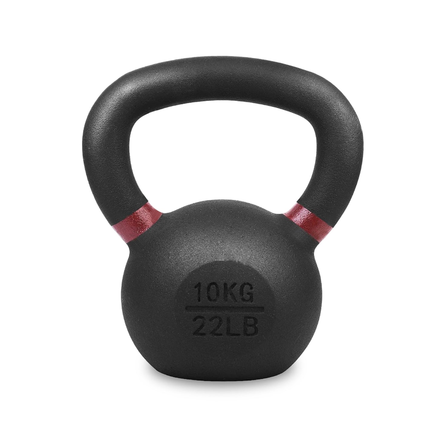 Heavy Duty Cast Iron Kettlebells – Durable Black Finish, Ergonomic Handle Strength Training Weights for Home Gym